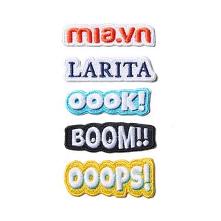 Phụ Kiện Larita Embroidery Patches Set